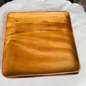 Wood plates Kitchen Dish